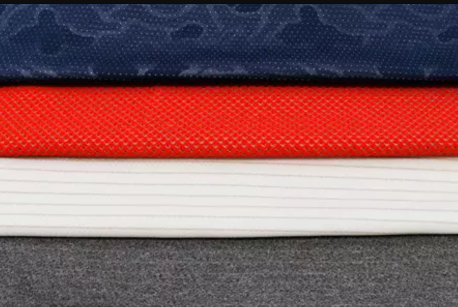 x-static cleanroom fabrics, (red, white, blue, grey)