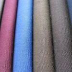 Workwear Fabric (pink, blue, tan, grey)